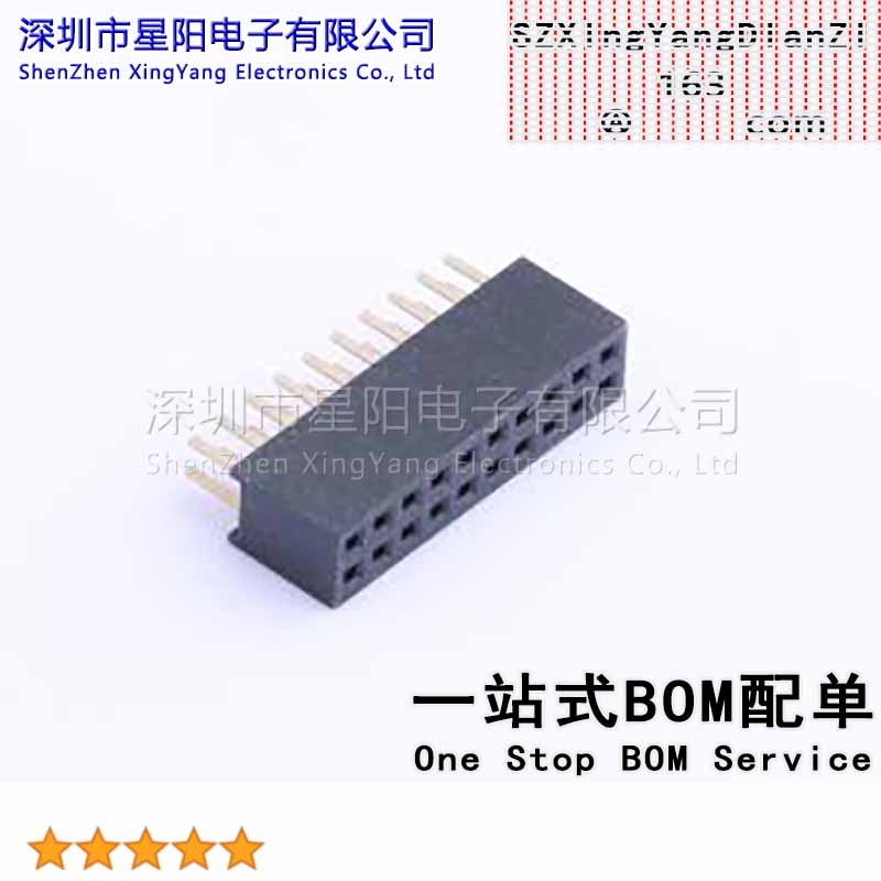 X1321FV-2x10-C43D24 1.27mm 2x10P塑宽3.0mm PC2.4mm U型6T料Au