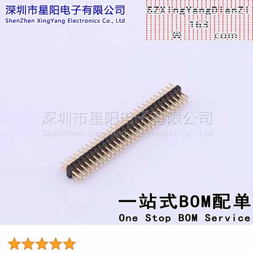 X1321WV-2x28J-C30D23 1.27mm 2x28P直插 方针 排数 双排 总PIN位