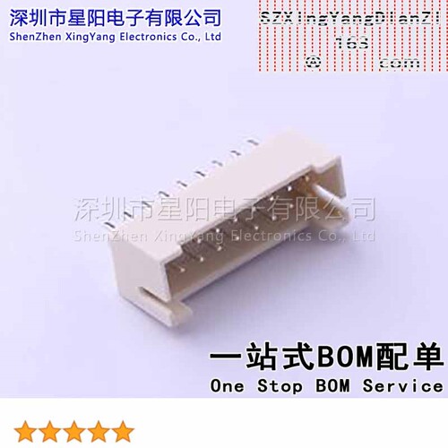 X2026WV-2x09D-46SN (5Pcs)PHD 2mm 2x9P直插 参考系列PHD间距2mm