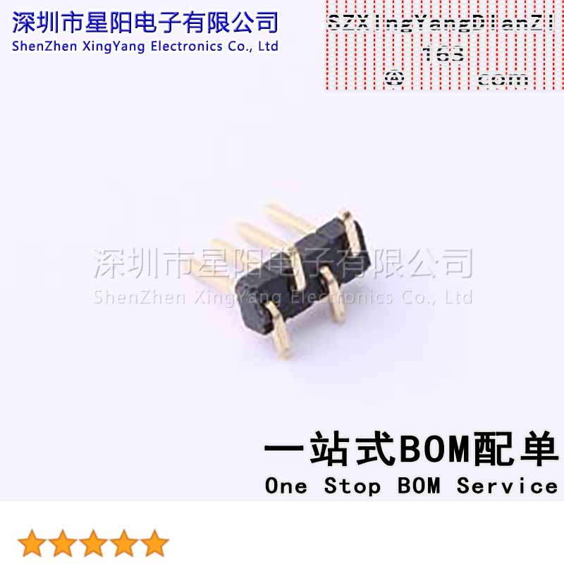 X1311WVS-04J-C40D42R1 (10Pcs)1.27mm排数 单排 间距1.27mm