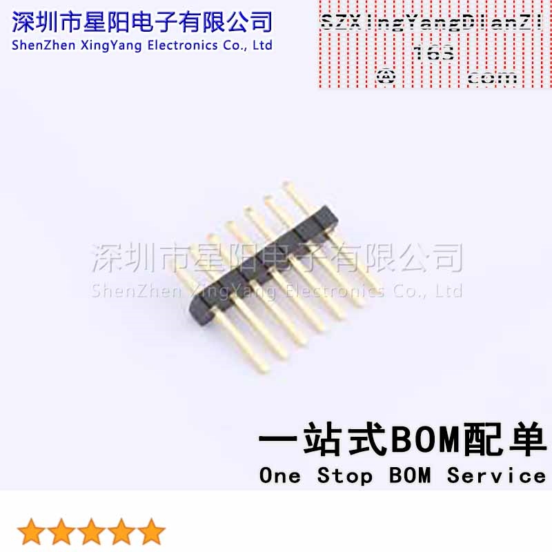 X1311WV-07J-C40D24 (5Pcs)1.27mm排数 单排 间距1.27mm