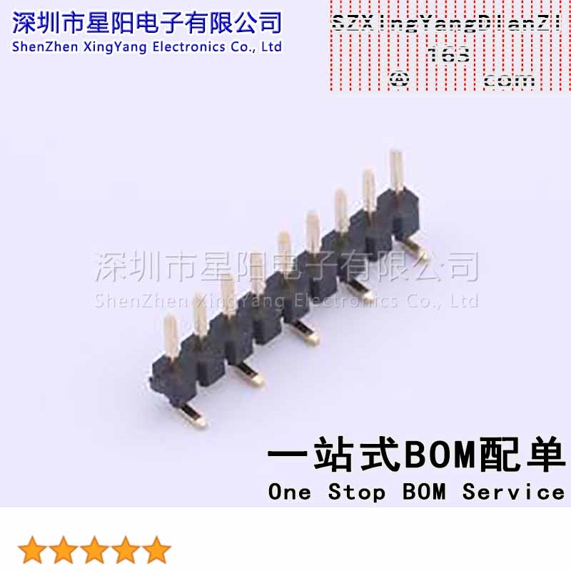 X4611WVS-09I-C40D44R1 (5Pcs)2mm 1x9P立贴 方针 排数 单排 总PI