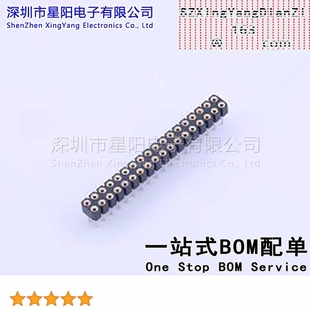 X5521FV-2X18-C30D743-0743 2.54mm 2x18P排数 双排 总孔位数36间