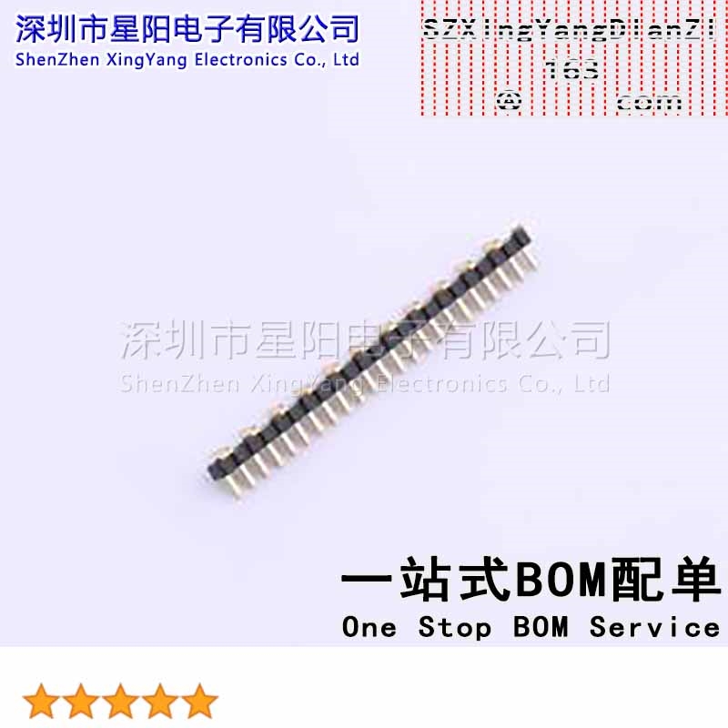 X1311WVS-23J-C18D42R2 1.27mm 1x23P立贴 方针 排数 单排 总PIN