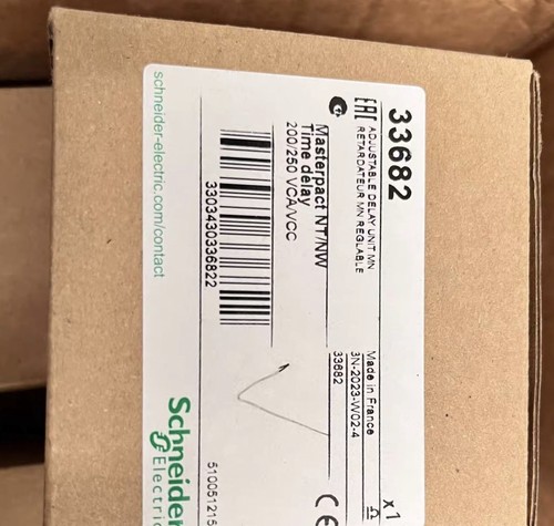 施耐德33682欠压延时单元200/250VAC/VC可调延时继电器模块0.5-3s