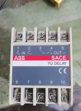 ABB 欠压延时继电器 SACE YU DELAY 702209/805 220V-250Vac/dc