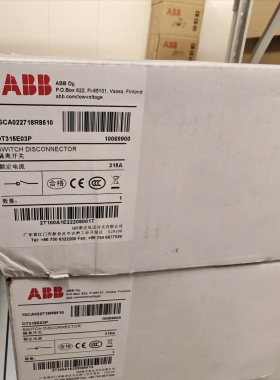 ABB隔离开关OT315E03P 10069900