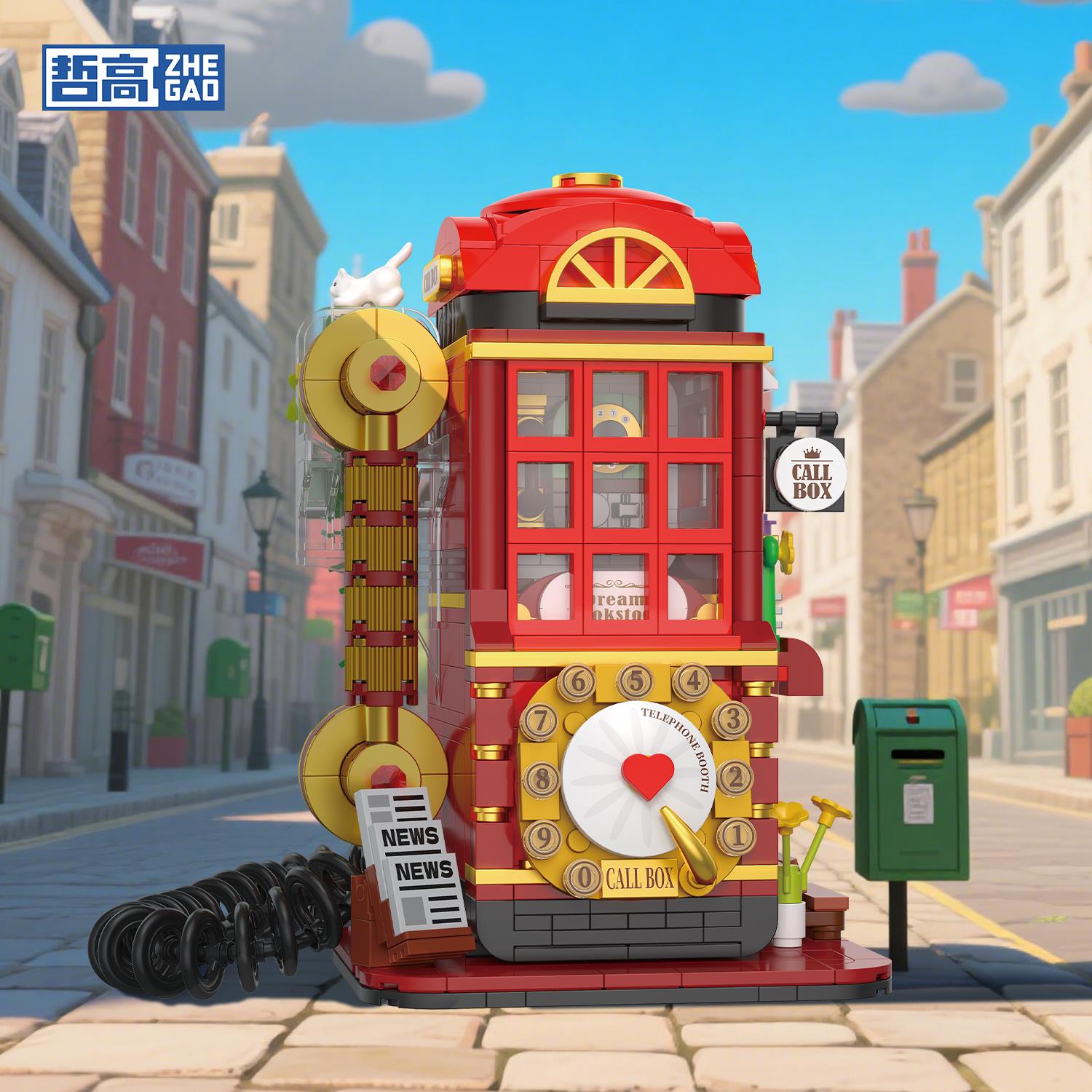 哲高积木2025新款复古系