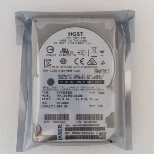 议价HGST/日立 HUC101860CSS200 600G 2可维修