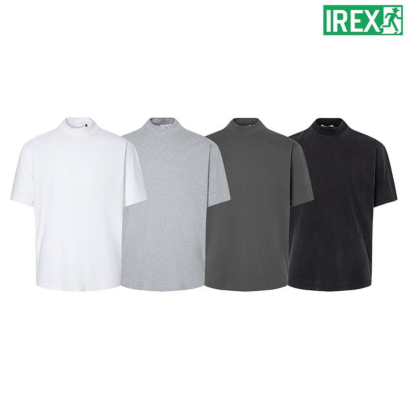 【小高领不变形】t恤男纯色