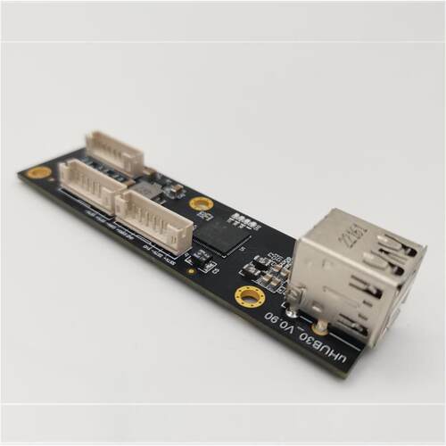 USB 3.0hub扩展板兼容灵派开发板内置USB2.0或3.0插座