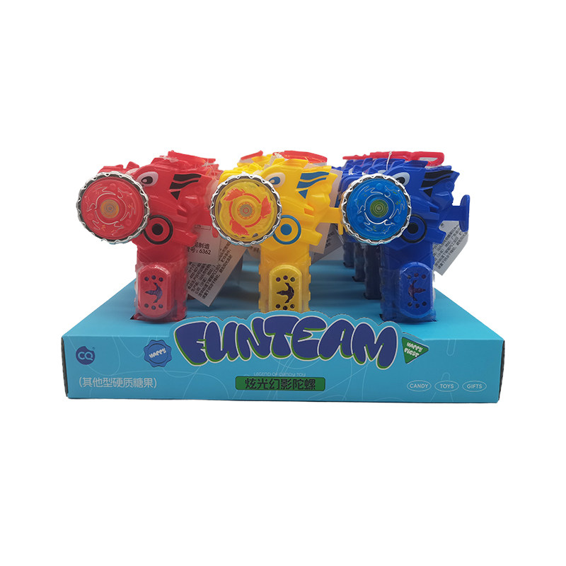 传奇糖玩 炫光幻影陀螺孩子减压玩具糖果休闲零食六一礼物礼品