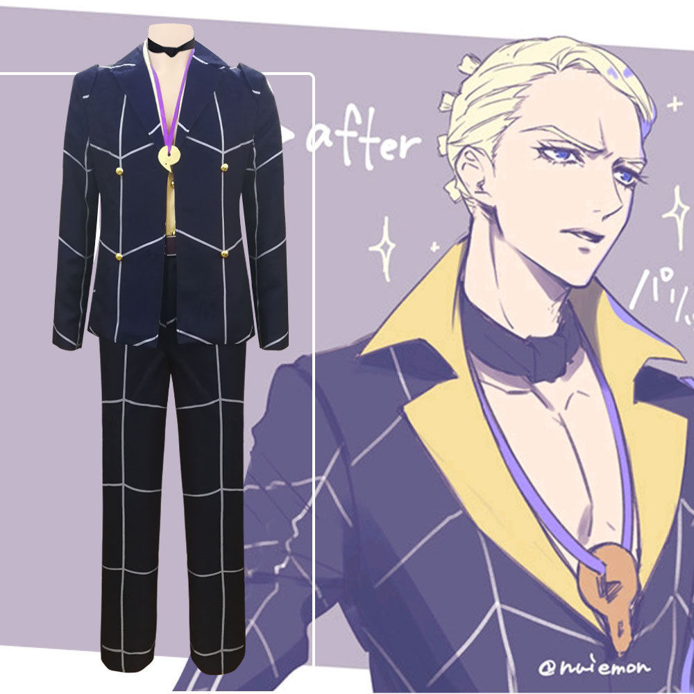 JOJO的奇妙冒险黄金之风暗杀小队普罗修特cos服套装全套cosplay服