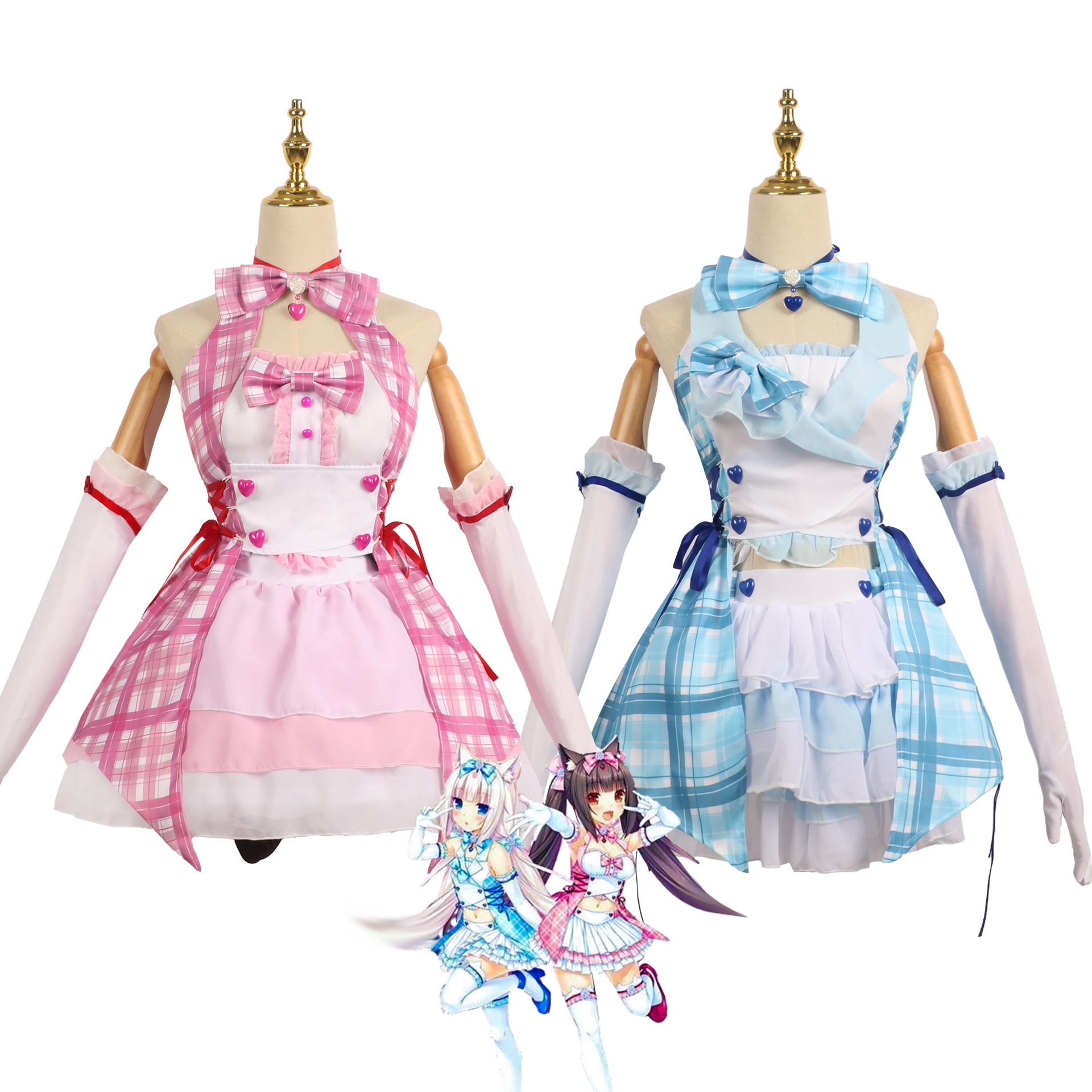 猫娘乐园打歌服巧克力与香子兰cos服女仆装动漫cosplay服女装现货