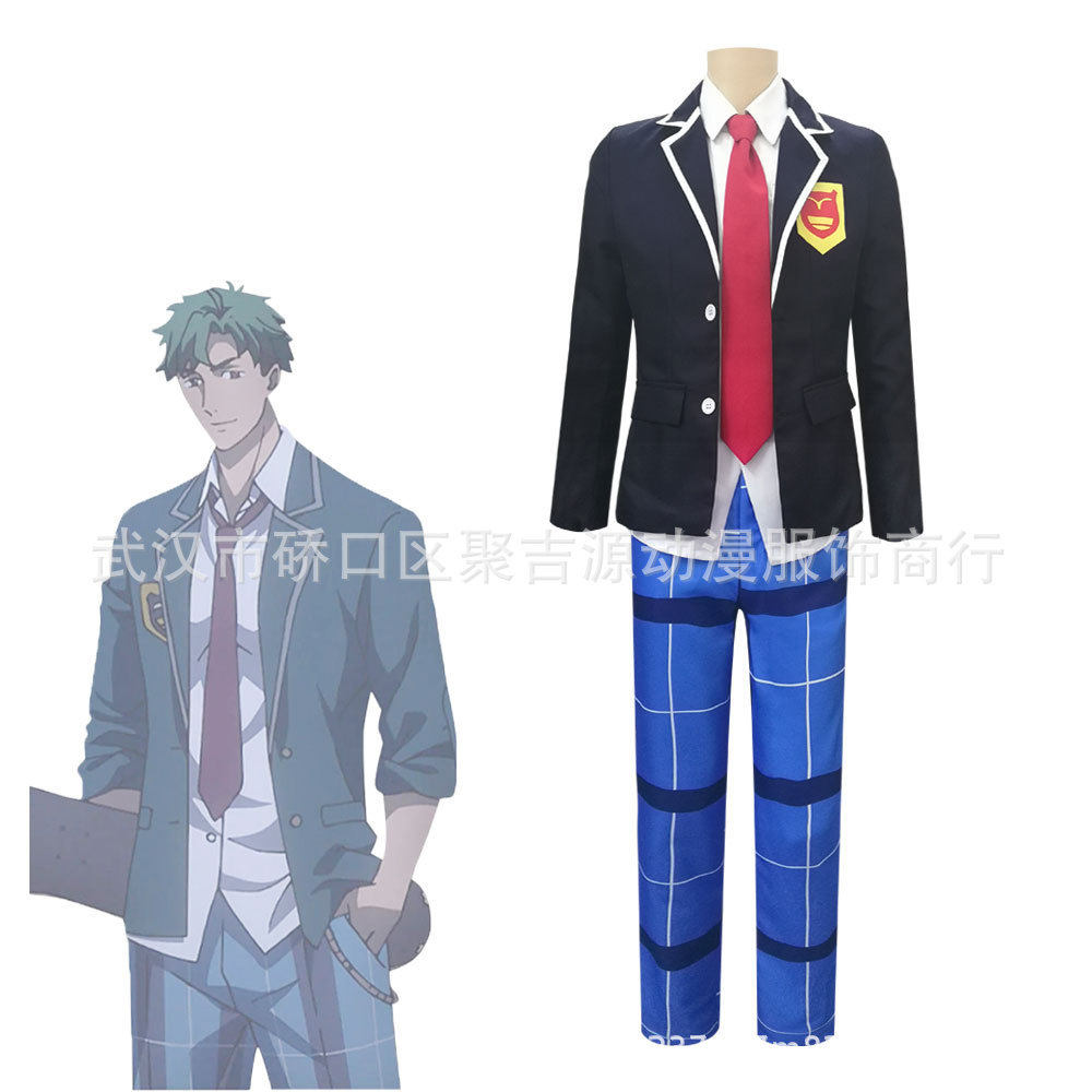 聚吉源 无限滑板cos服 南城虎次郎 SK8 cosplay服装制服套装