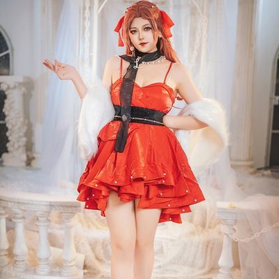 光与夜之恋cos服女主荆棘鸟cosplay女装cos陆沉礼服c服