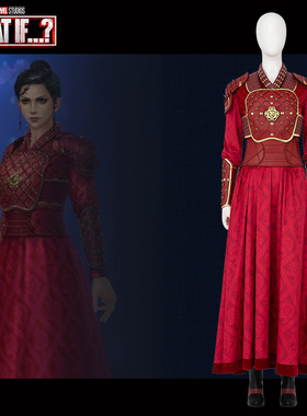 点雅 漫威假如第二季海拉红色战服cos服 影视同人同款全套c服女