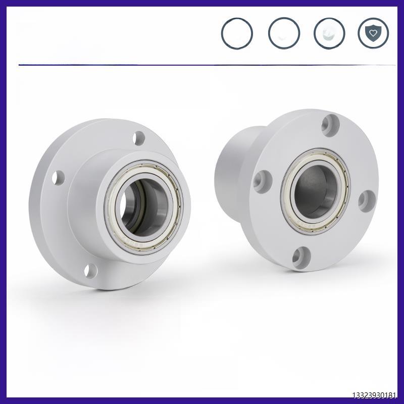 无扣圆法兰双轴承座Bfr63