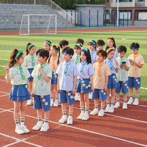 六一儿童演出服小学生班服