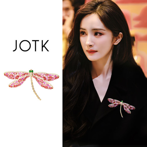 艺术感蜻蜓胸针女2025新款