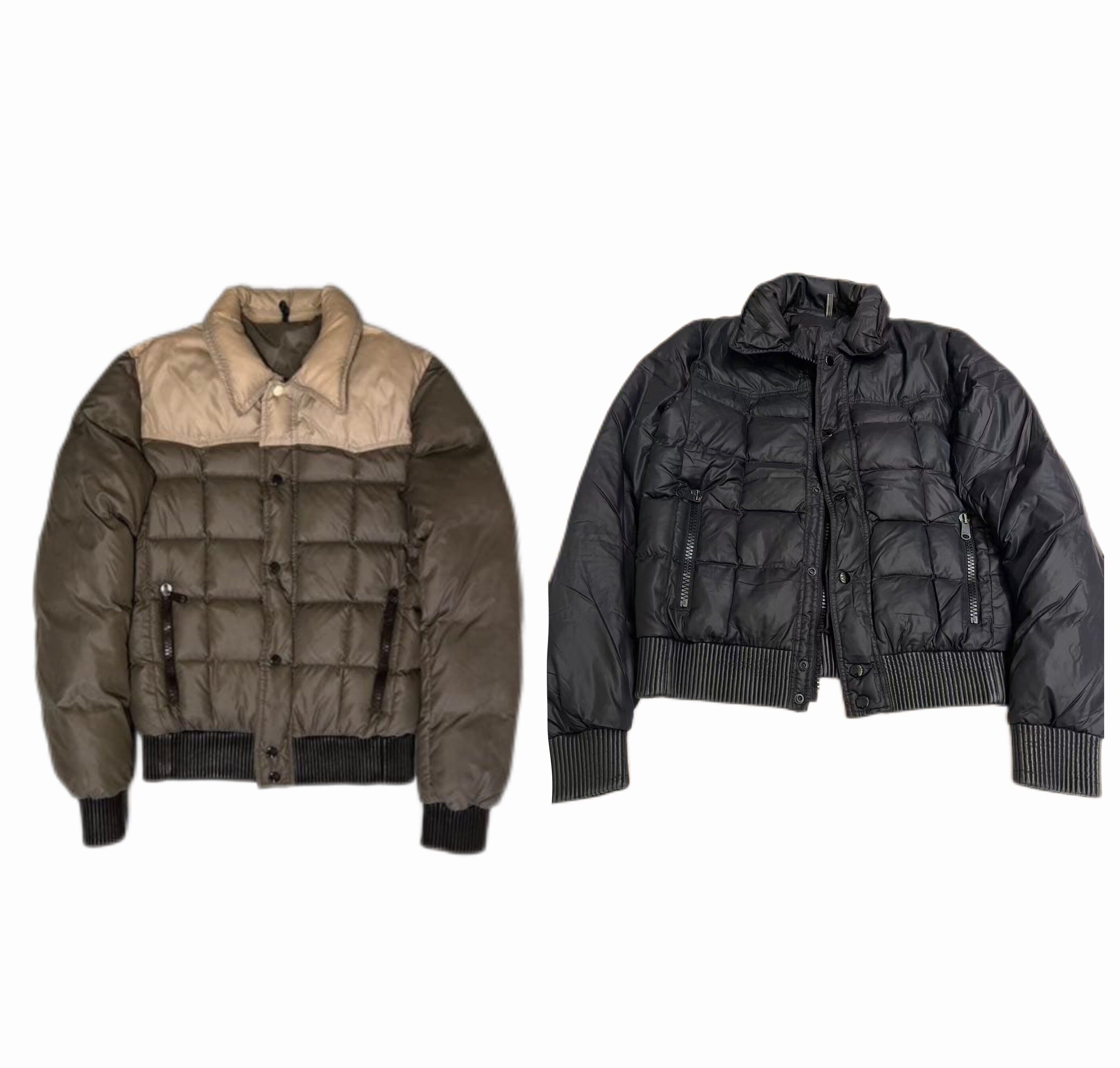 thumbnail for [Announced Ceiling] MysteriousP1 releases 90 goose down bread color-block down jacket