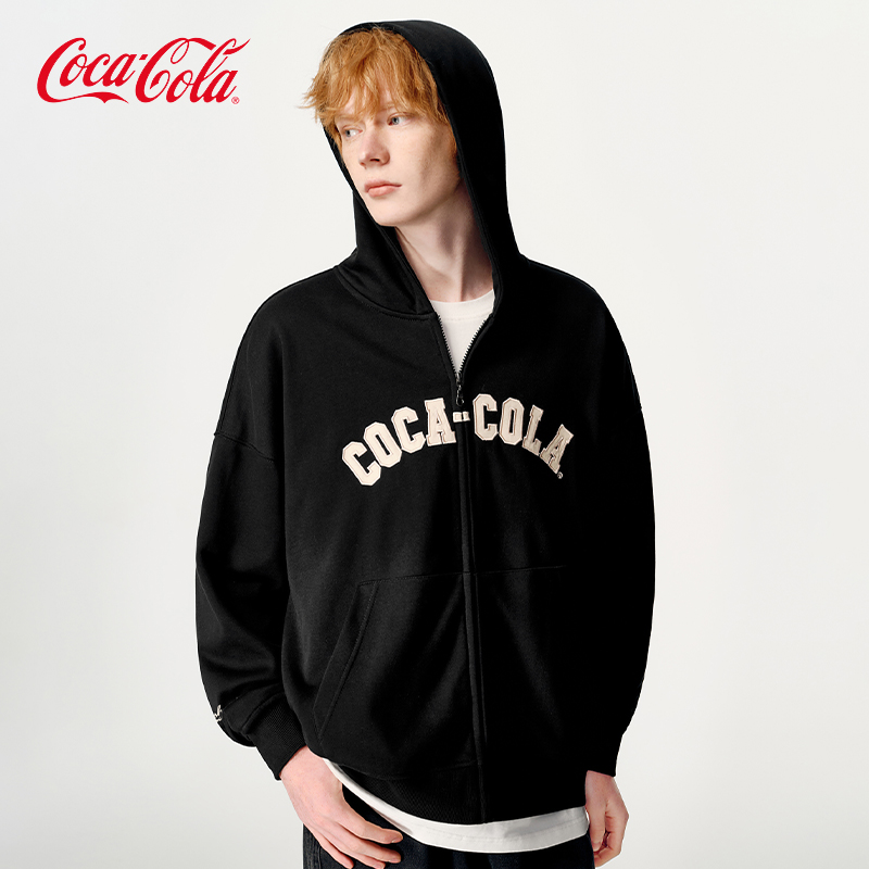 Coca-Cola/可口可乐开衫卫衣