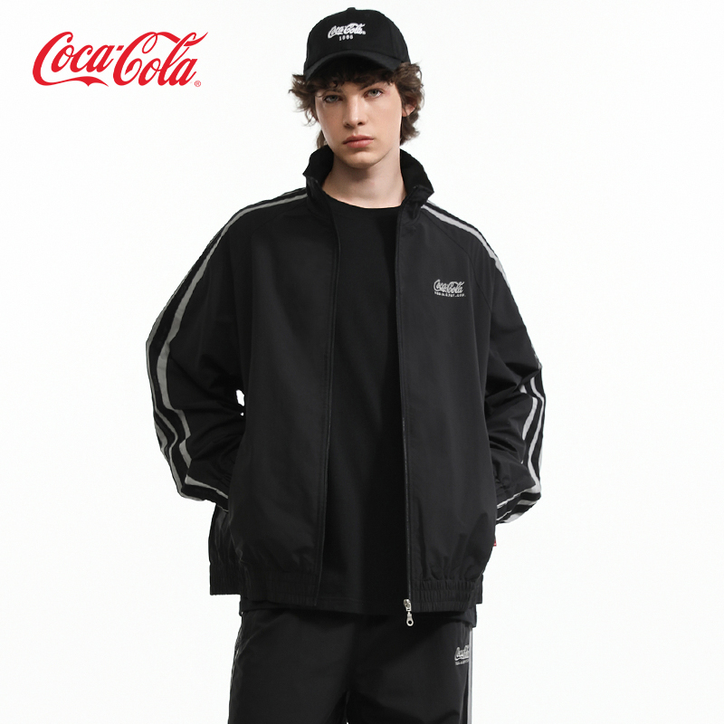 Coca-Cola可口可乐立领夹克外套