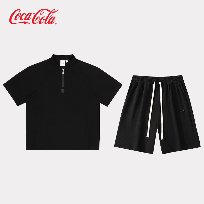 Coca-Cola可口可乐短裤运动套装