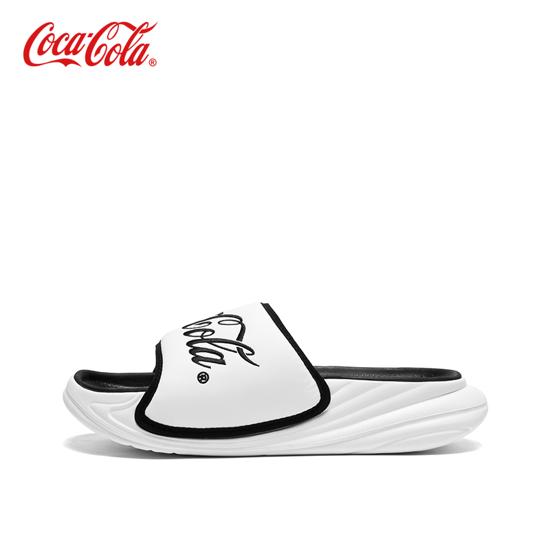 Coca－Cola/可口可乐一字拖鞋
