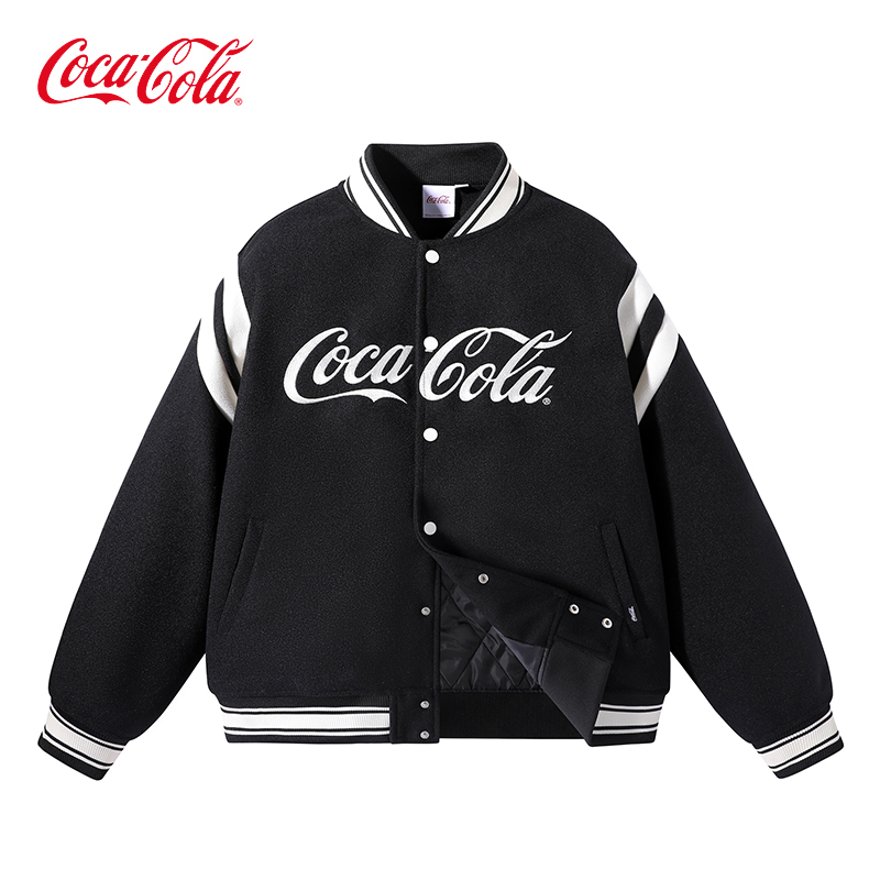Coca-Cola/可口可乐棒球棉服