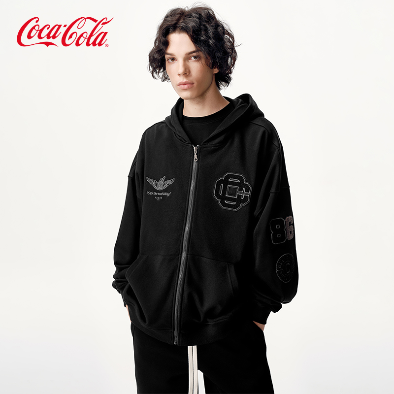 Coca-Cola/可口可乐开衫外套卫衣