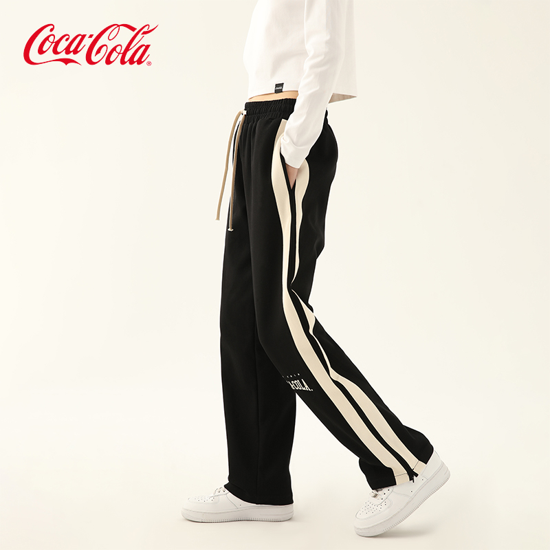 Coca-Cola/可口可乐直筒休闲裤