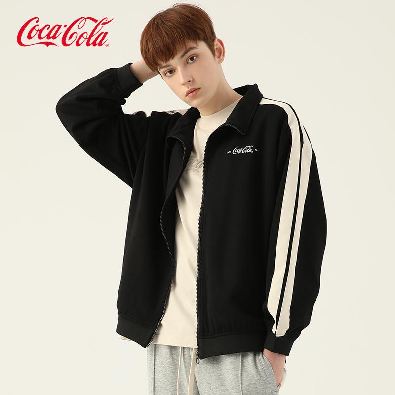运动上衣夹克休闲棒球服可口可乐
