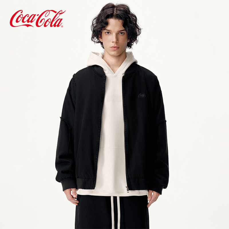 Coca-Cola可口可乐立领外套夹克