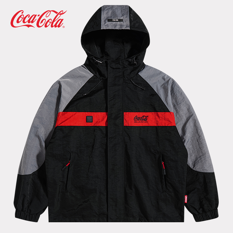 Coca-Cola/可口可乐连帽夹克