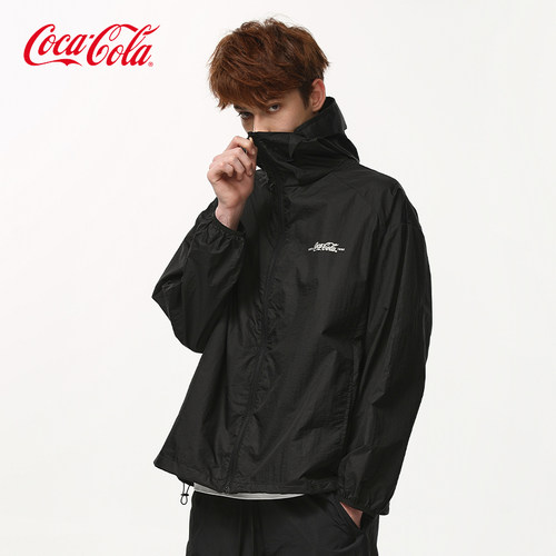 Coca-Cola/可口可连帽外套防晒