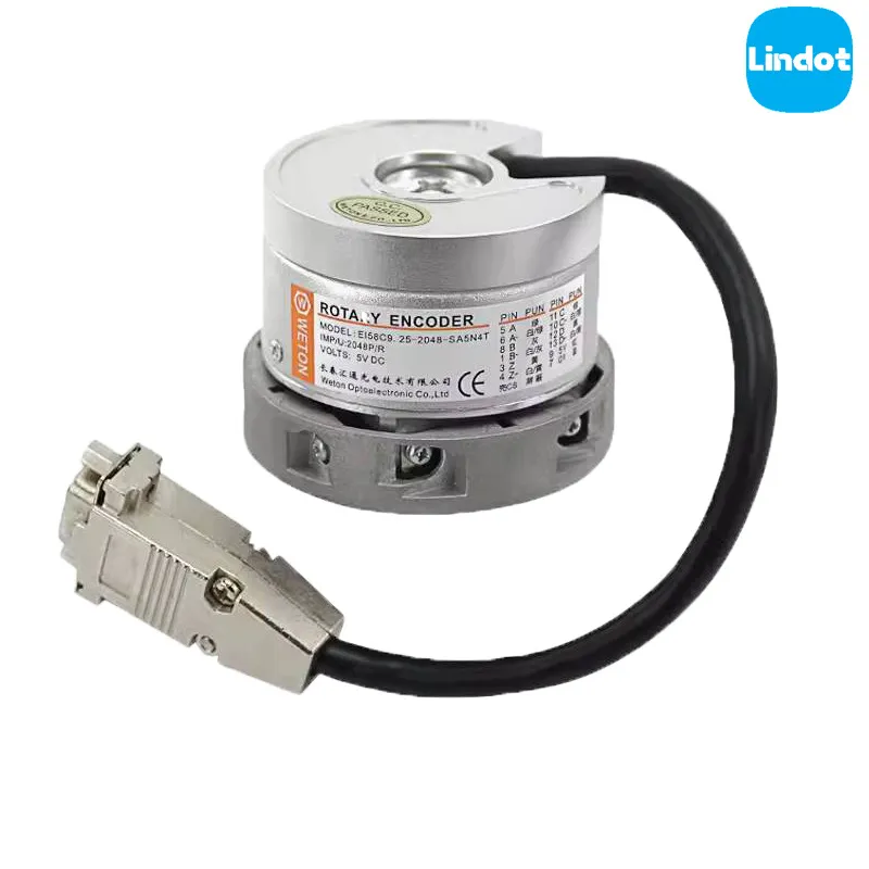 仪价原装现货长春汇通WETON ROTARY 电梯编码器EI58C9.25-2048-SA