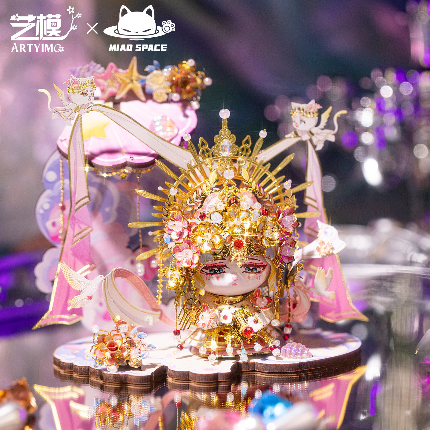 艺模喵之城爱神维纳斯 3D立体拼图金属拼装模型手工玩具礼物摆件图片
