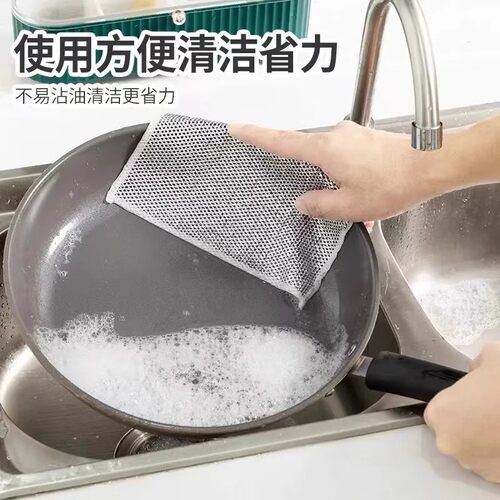 银丝厨房专用不沾油金属丝清洁