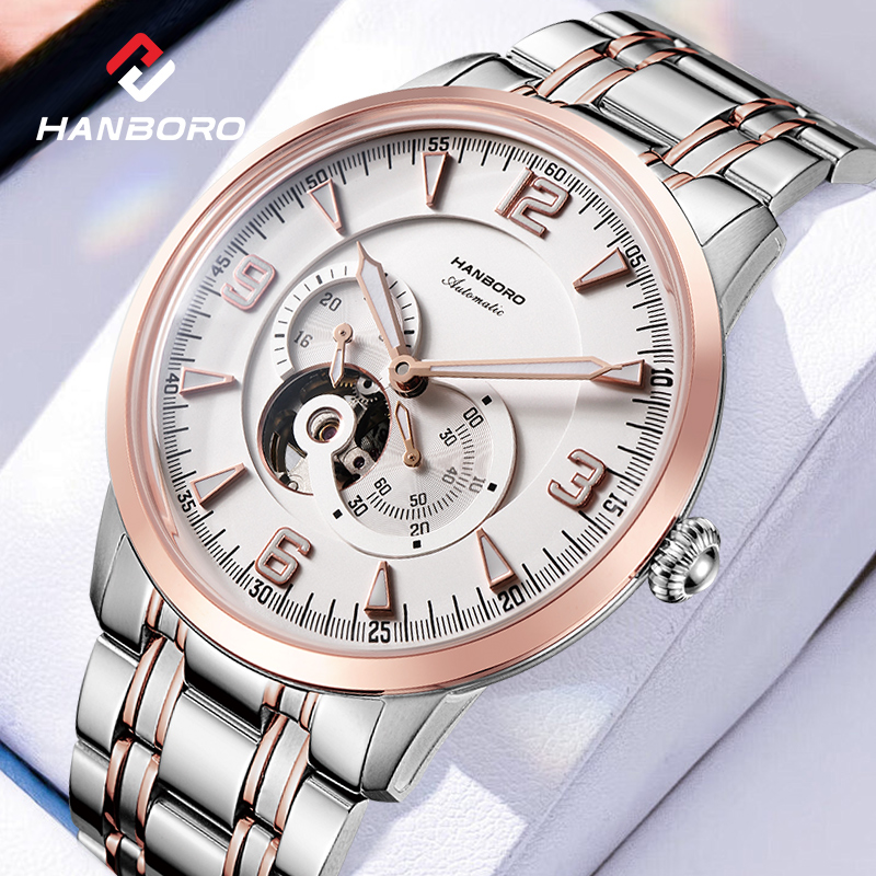 机械表防水商务镂空衡宝罗男经典