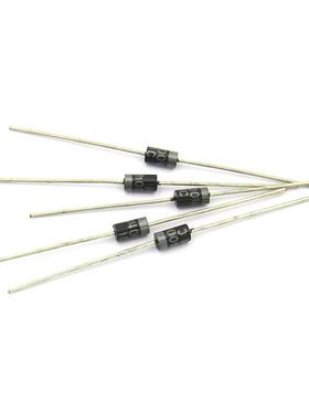 TELESKY 1N4004 IN4004 DO-41 直插整流二极管 1A/400V (50个)