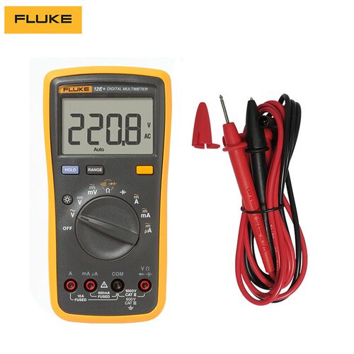 福禄克数字万用表F101 KIT小型多用表F106 F107 F12E+手持万能表