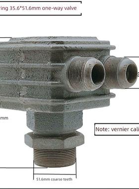 红色五环空气压缩机单向阀Hw15007活塞附件Hw20007止回阀20012