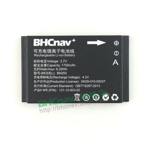 BHCnav彩途GPS手持机K F系列原装锂电池 适K20H K62B F32等BN200