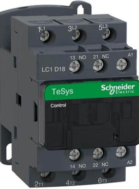 施耐德电气LC1D18交流 直流接触器LC1D18BD/CC7C/E7C/F7C/BD/M7C