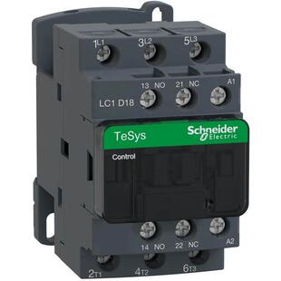 施耐德电气LC1D18交流 直流接触器LC1D18BD/CC7C/E7C/F7C/BD/M7C