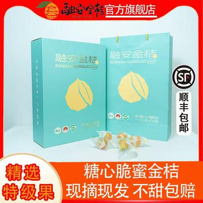 广西融安金桔脆蜜金柑新鲜水果