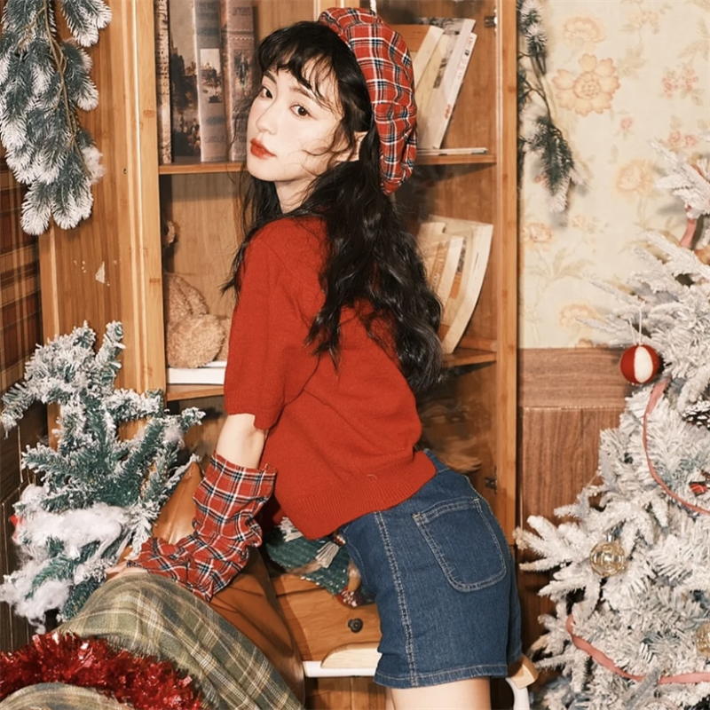 女团装饰帽子网红拍照圣诞子帽子