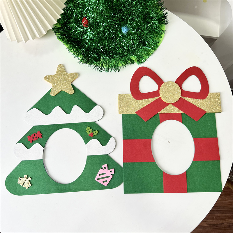 圣诞节装饰网红拍照面具头套发箍