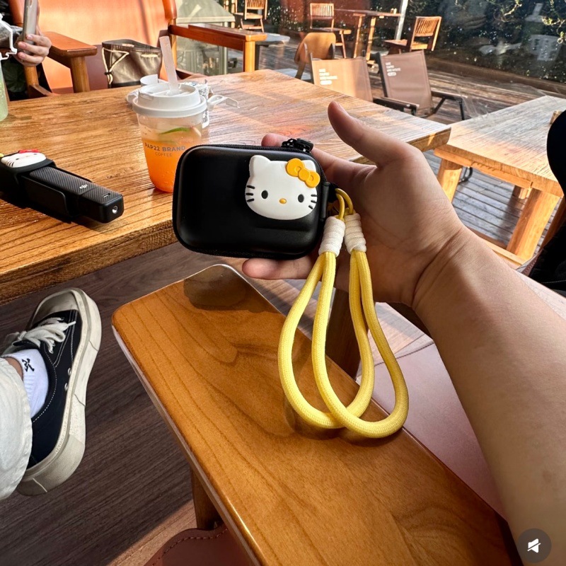 HelloKitty大疆运动相机收纳包action5pro防刮花保护套相机配件